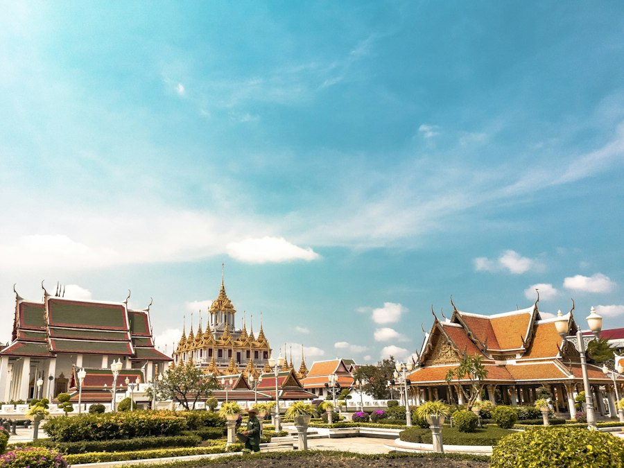Bangkok skyline, Thailand